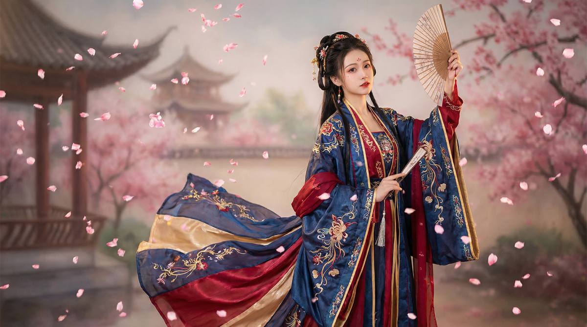 糖心vlog cosplay视频 - 古风汉服写真